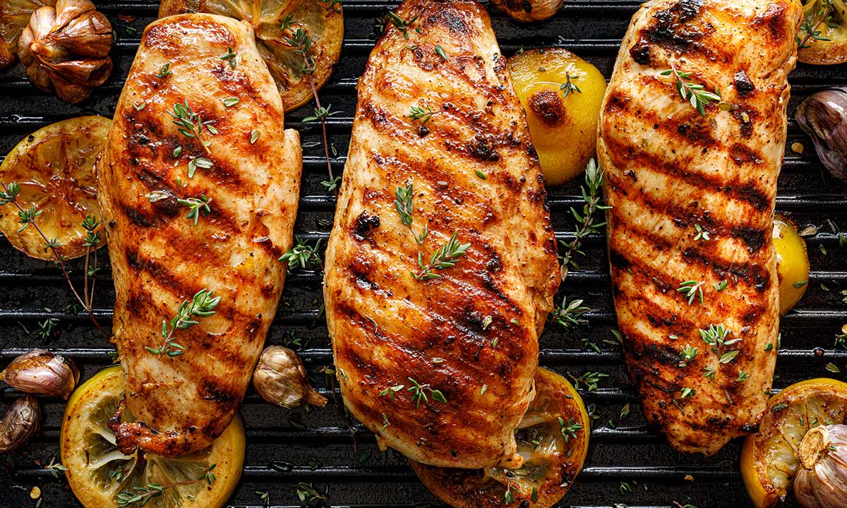delicious grilled chicken