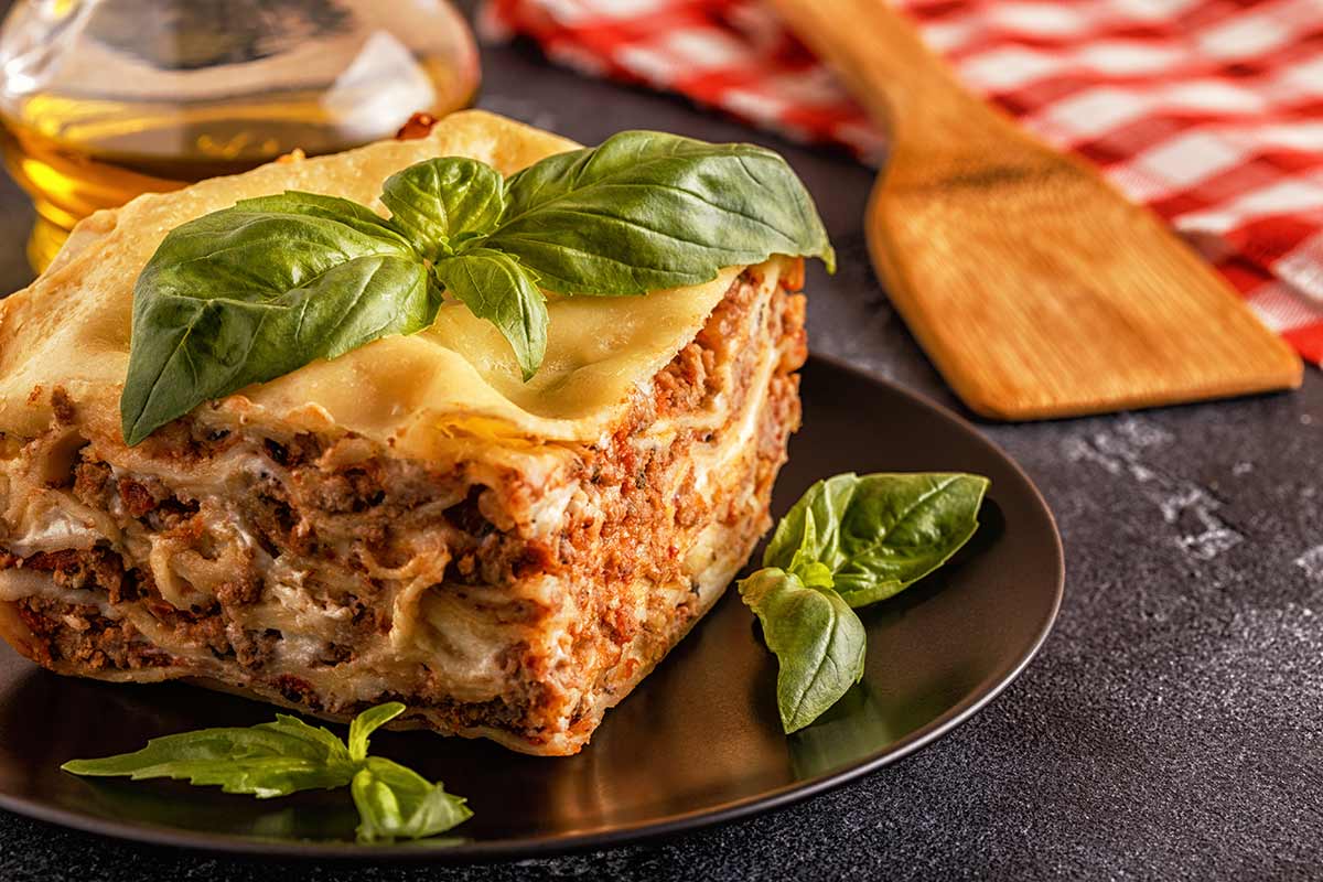 Lasagna: Among the traditional foods in Italy