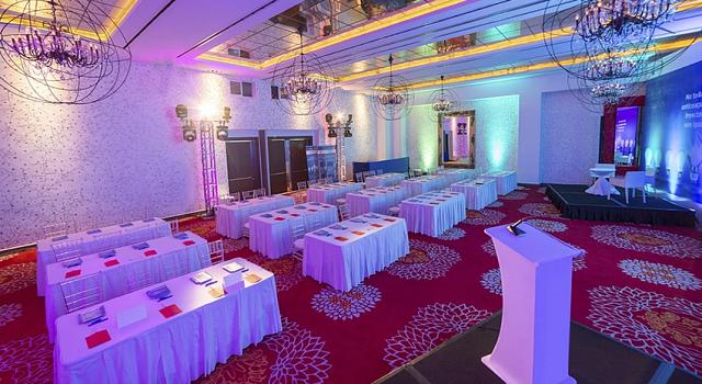 The red room for events hotel mousai